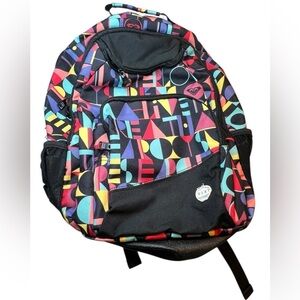 Roxy | Bags | Patterned Drawstring Backpack | Poshmark display picture 1